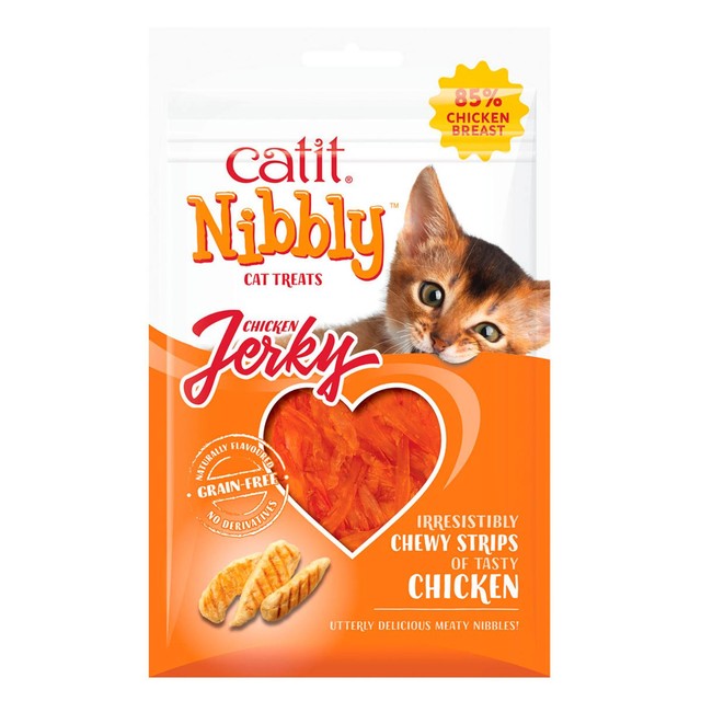 Catit Nibbly Jerk Chicken cat treats 30g - British product