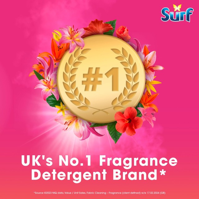 Surf washing powder tropical lily and ylang-ylang 2.25kg (British brand)
