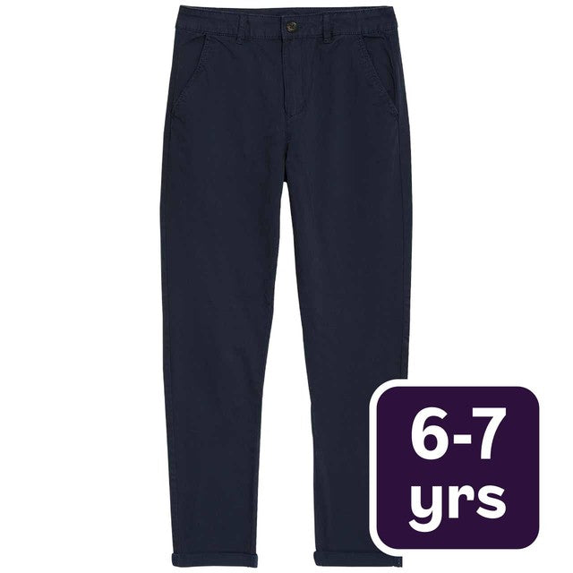 M&S chinos navy 6-7 years, imported from the UK