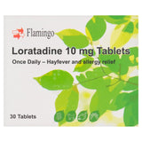 Flamingo Loratadine Hayfever & Allergy Relief Tablets 30 Tablets - British product