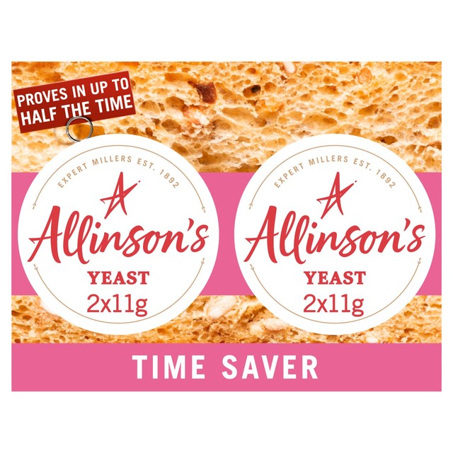 Allinson's Time Saver Fast Action Yeast 22g - British product