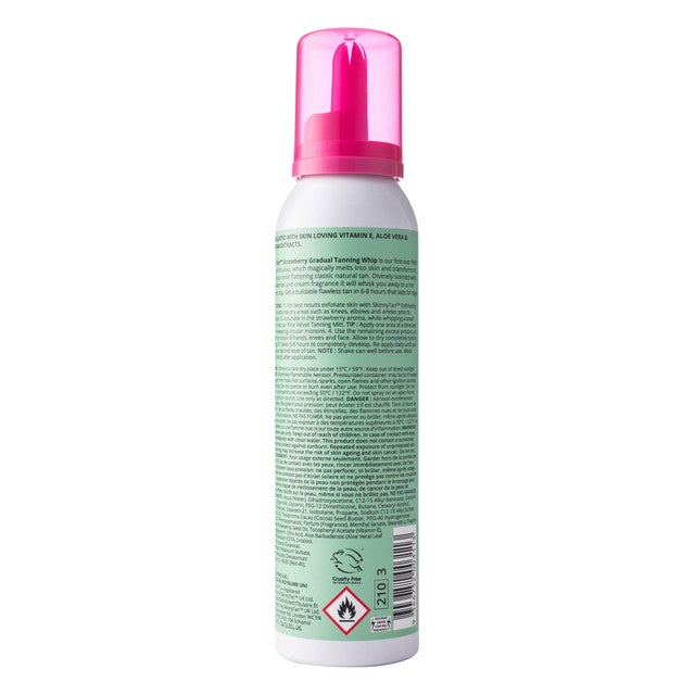 Skinny Tan Gradual Tanning Whip Strawberry 150ml (British brand)