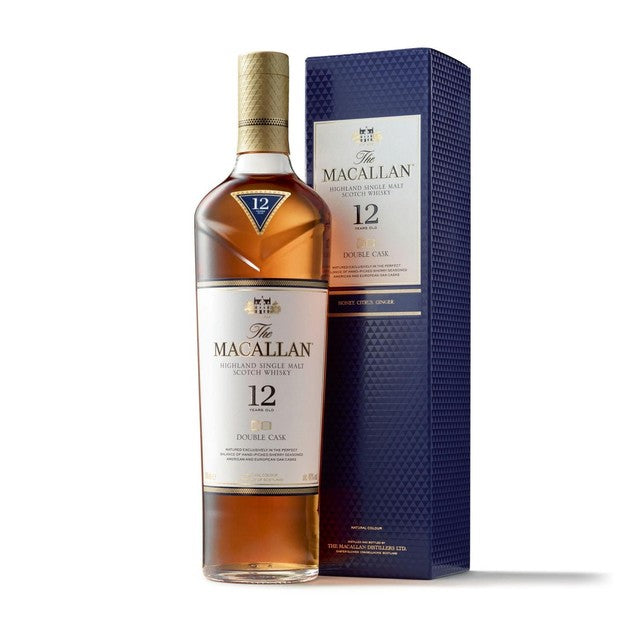 The Macallan 12 Year Old Double Cask Scotch whisky 70cl (British brand)