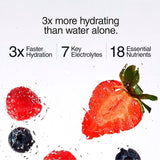 Phizz Mixed Berry hydration tablet 20 tablets, imported from the UK