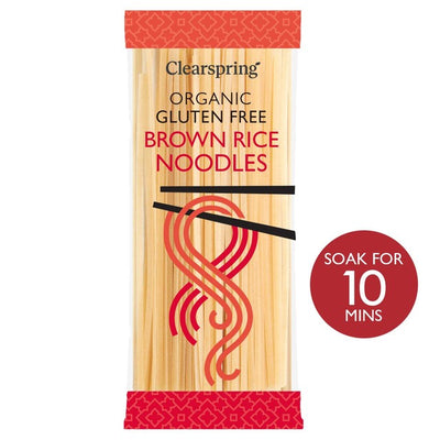 Clearspring Organic Gluten Free 100% Brown Rice Noodles 200g
