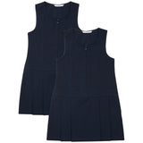 M&S Girls School Pinafores Navy 11-12 Years, imported from the UK