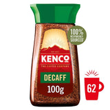 Kenco decaffeinated instant coffee 100g, UK version