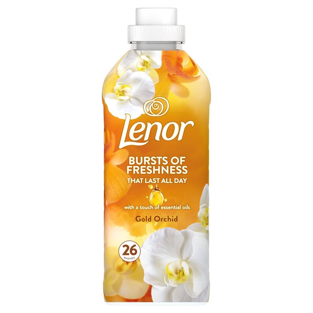 Lenor fabric conditioner Gold Orchid 858ml, UK version