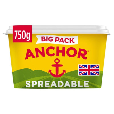Anchor Spreadable Butter and Rapeseed Oil Blend Spreadable Butter 750g