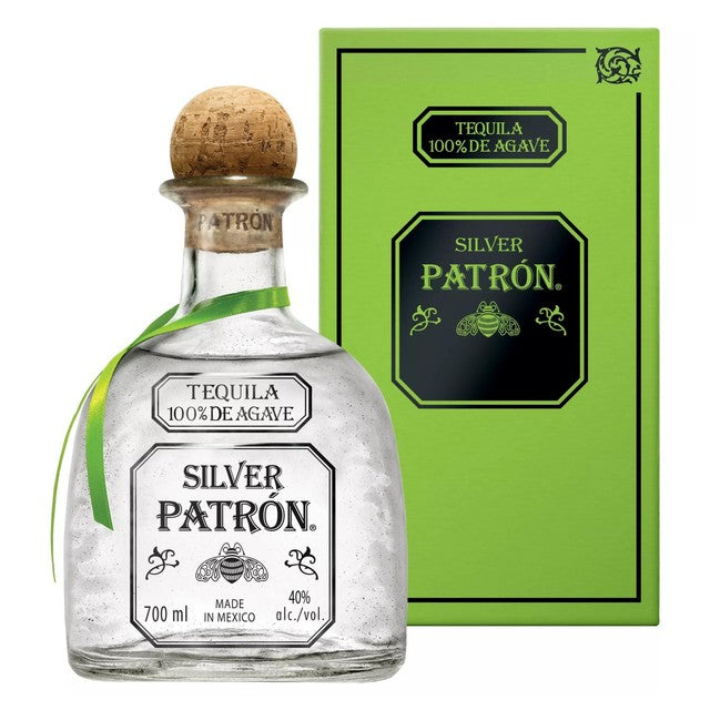 Patron Silver Tequila 70cl, imported from the UK