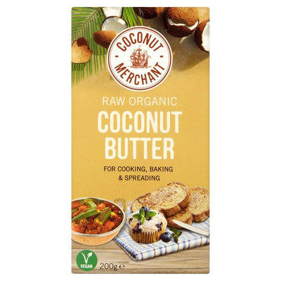 Coconut Merchant Raw Organic Coconut Butter Spread 200g
