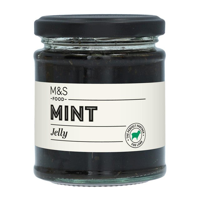 M&S mint jelly 215g, imported from the UK