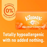 Kleenex Allergy Comfort Tissues Box 56 pack, UK version