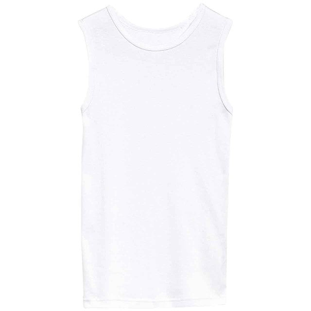 M&S cotton vests white 13-14 years, imported from the UK