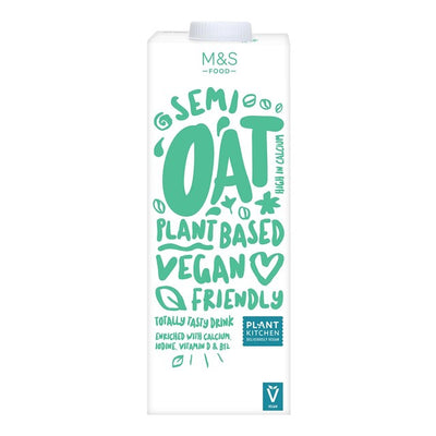 M&S Plant Kitchen Oat Drink Milk Alternative 1L
