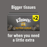 Kleenex facial tissues twin pack 90 sheets each, UK version