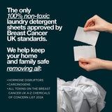 The Lab Co. non-bio laundry sheets 32 loads (British brand)
