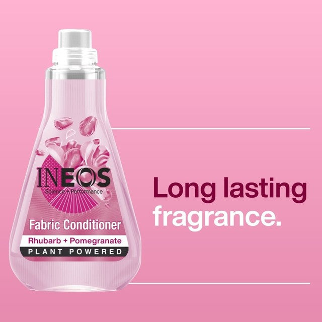 INEOS Fabric Conditioner Rhubarb and Pomegranate 50 washes, UK version