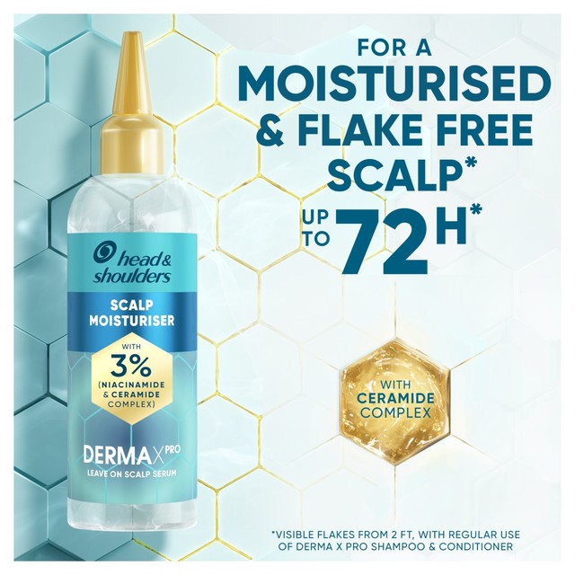 Head & Shoulders DermaXPro Moisture scalp serum 145ml, UK version