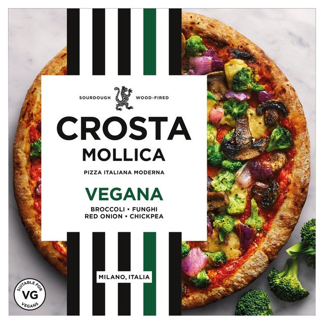 Crosta & Mollica Vegana pizza with grilled vegetables 498g - British product