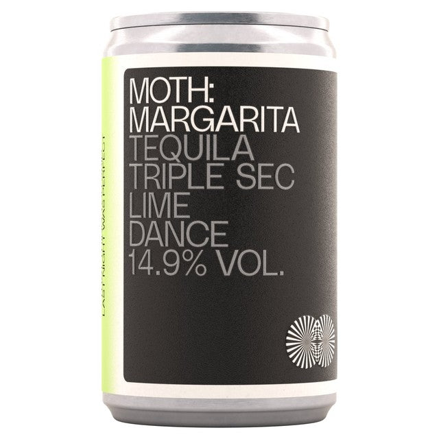 Moth Margarita Canned Cocktail 125ml, imported from the UK