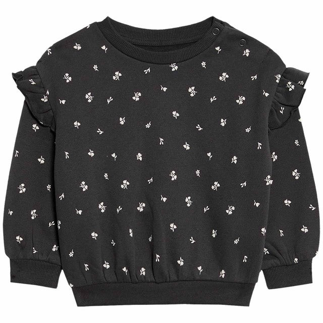 M&S floral sweat outfit grey 12-18 months, imported from the UK