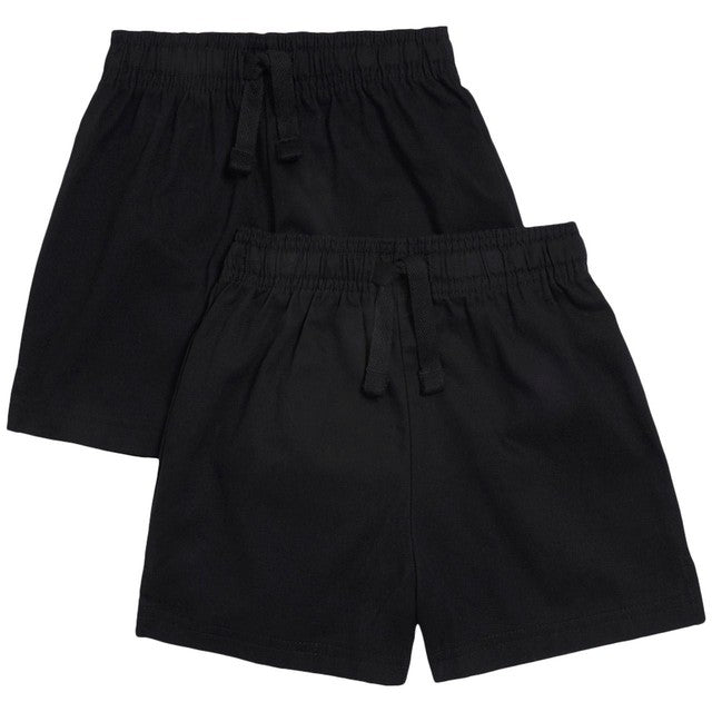 M&S children's cotton shorts black 3-4 years, imported from the UK