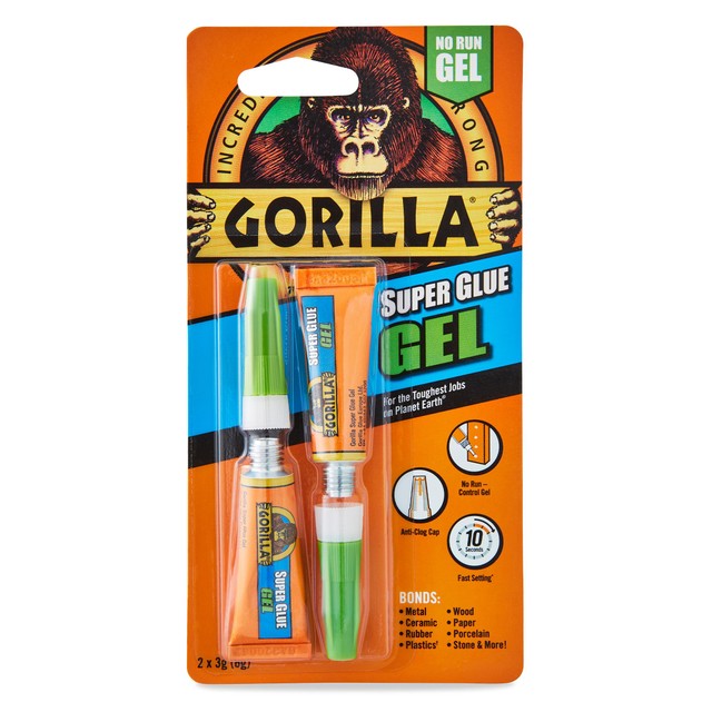 Gorilla Glue Superglue Gel 2 x 3g - British product