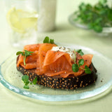 H. Forman & Son smoked salmon London Cure 100g, UK version