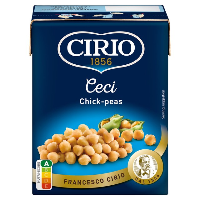 Cirio chickpeas 380g - British product