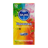 Skins flavoured condoms assorted flavours 12 pack (British brand)