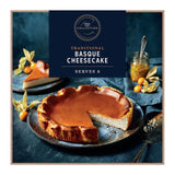 M&S Vanilla Basque frozen cheesecake 750g, imported from the UK