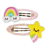 Invisibobble kids snap clip Happy Sky 2pc, UK version