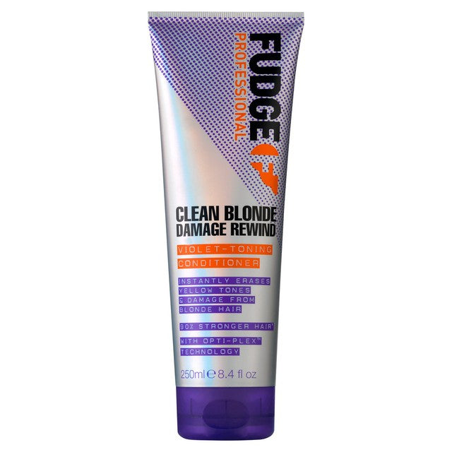 Fudge Professional Clean Blonde Damage Rewind hair conditioner 250ml - British product