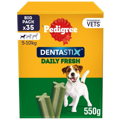 Pedigree Dentastix Fresh Adult Small Dog Dental Treats 35 Sticks