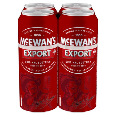 McEwan's Export Premium Ale Bierdosen 4 x 500ml