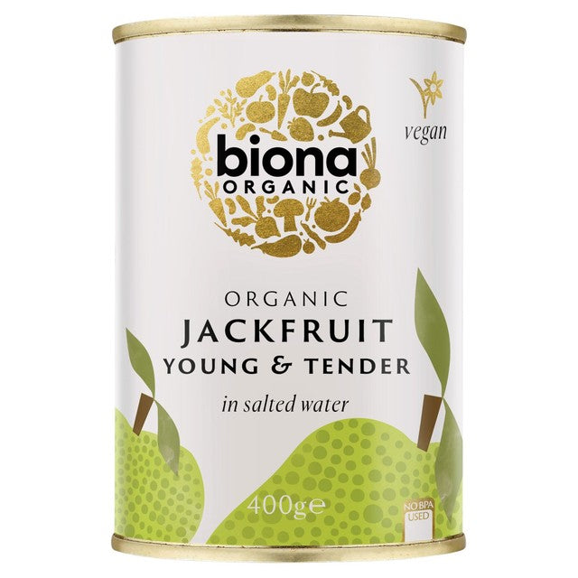 Biona Organic Young Jackfruit in Salted Water 400g - British product