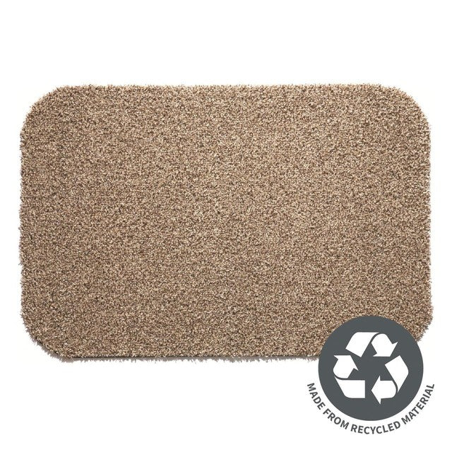 Hug Rug Recycled Doormat Linen 50x75cm, UK version