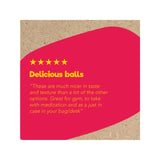 Good4U protein balls raspberry brownie 40g, UK version