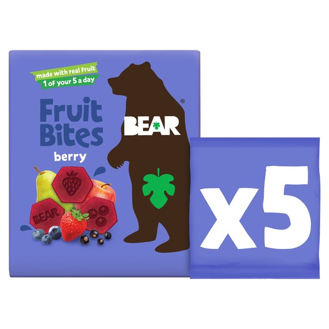 Urban Fruit Bear Berry Bites 5x20g - British product