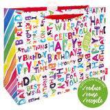 Deva Designs Happy Bright Large Gift Bag, UK version