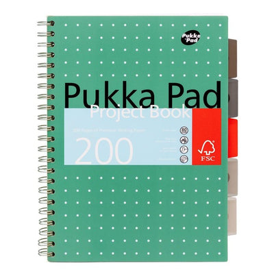 Pukka Pads Metallic Project Book A4 Notebook