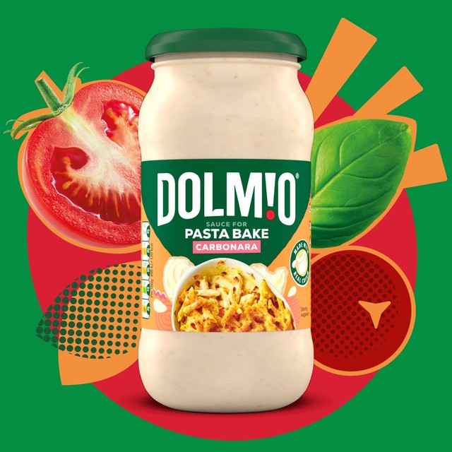 Dolmio carbonara pasta bake sauce 430g - British product