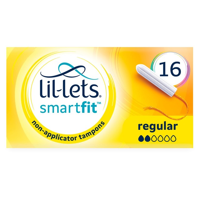 Lil-Lets regular tampons non applicator 16-count, UK version