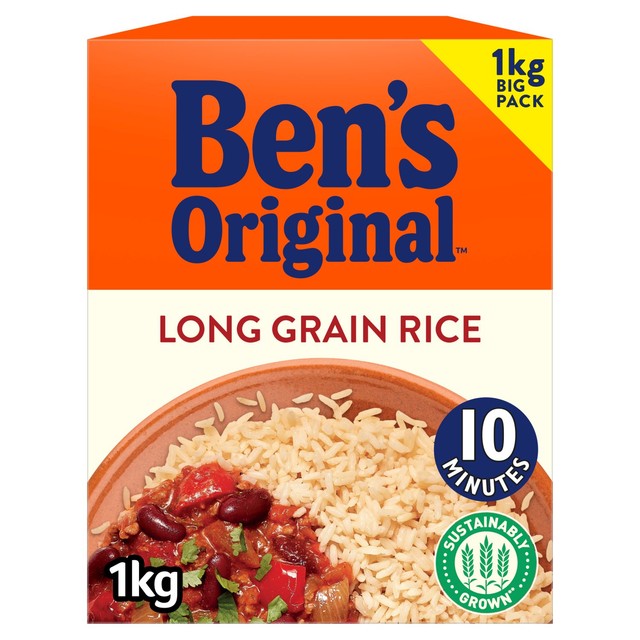 Ben's Original Long Grain Rice 1kg - British product