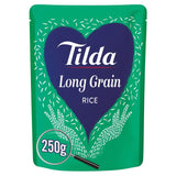 Tilda microwave long grain rice 250g (British brand)
