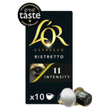 L'OR Ristretto Intensity 11 coffee pods x10, UK version