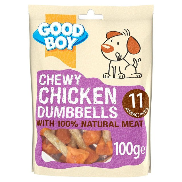 Good Boy chicken dog treats 100g, UK version