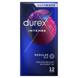 Durex Intense ribbed & dotted condoms 12 pack - British product