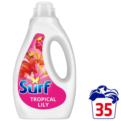 Surf Tropical Lily Liquid Laundry Detergent 945ml